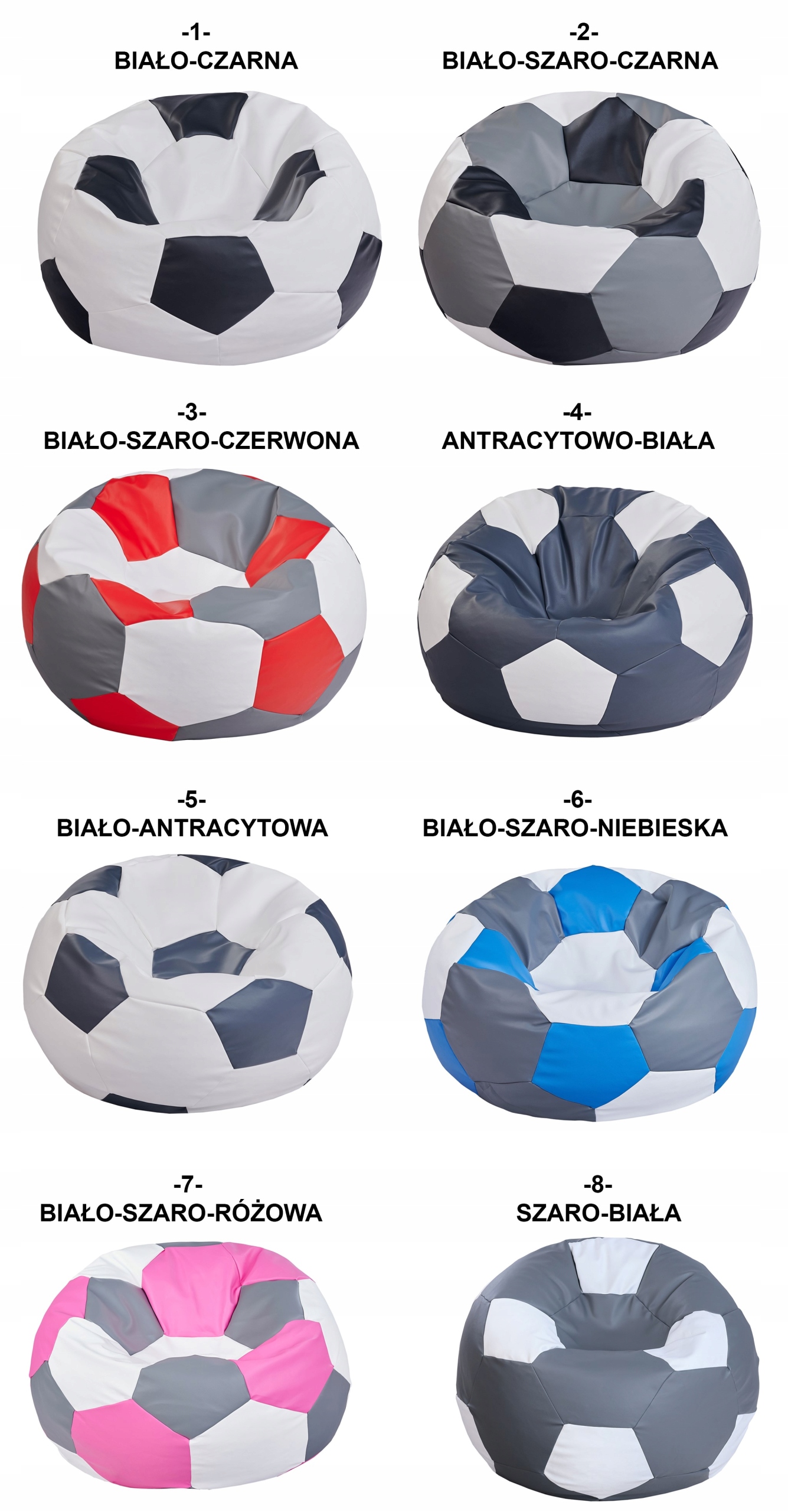 PUFA PUFKA PIŁKA XXL | SIEDZISKO WOREK SAKO PUFY Kod producenta P2-2