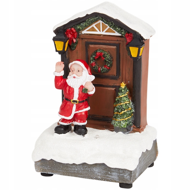 ŚWIĄTECZNA SCENKA LED MIKOŁAJ MAGIC VILLAGE