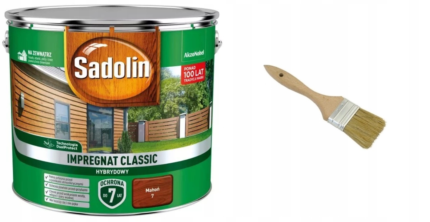 

Impregnat Sadolin Classic- mahoń [7], 9l