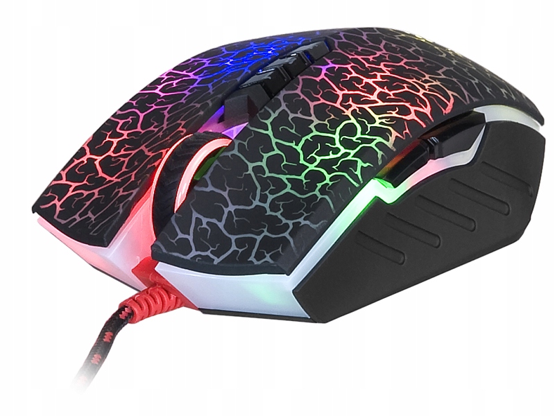 

Mysz Gamingowa Dla Graczy Podświetlana Rgb Pc
