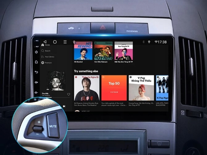 RADIO 2 DIN ANDROID 2GB GPS BT WIFI TOTYOTA COROLLA VERSO 2004-2009 Model TCV213