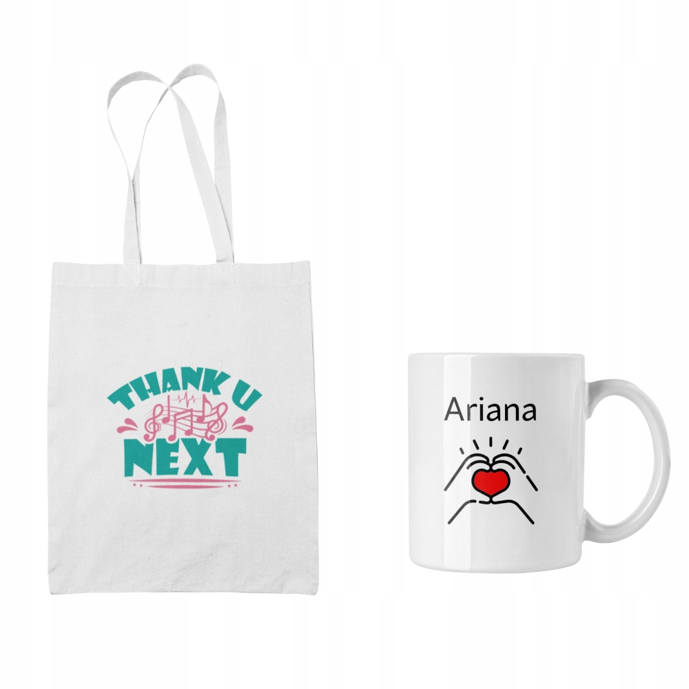 

Ariana Grande Zestaw Torba Kubek