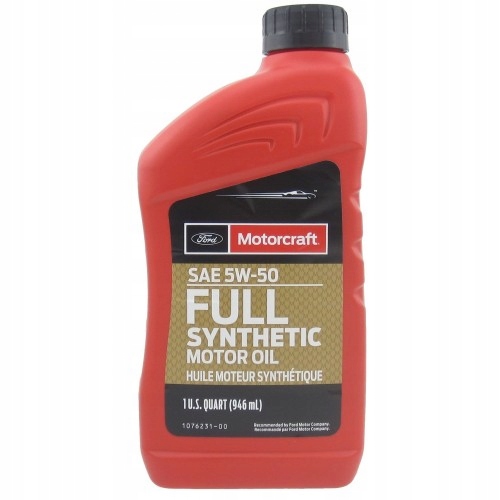 

Motorcraft 5W50 Full Synthetic Motor Oil 0,946L