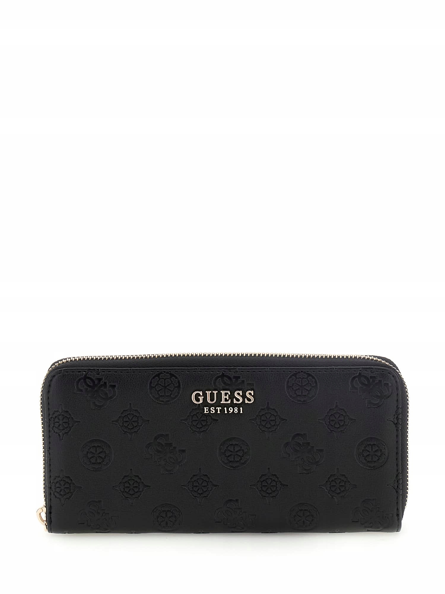 Guess Dámská Peněženka Phoebe Slg Large Zip Černá