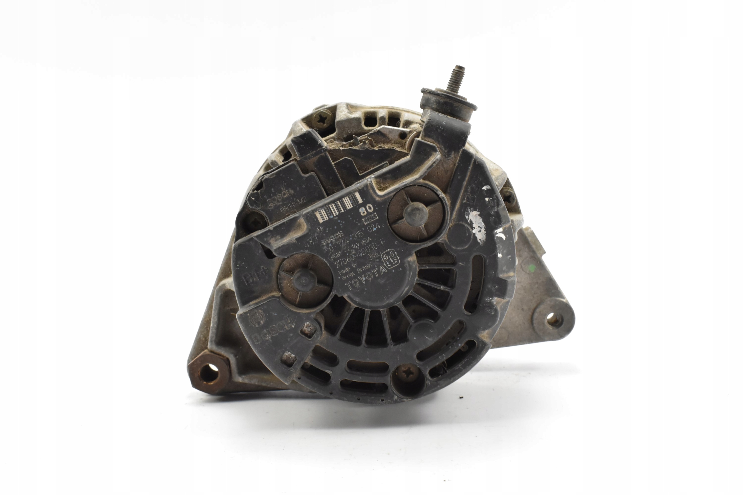 ALTERNATOR 27060-0D030-F 80A 1.4 1.8 VVTI TOYOTA COROLLA E12 AVENSIS T25 Typ samochodu Samochody osobowe