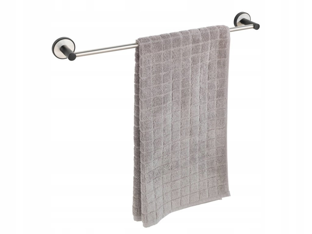 Držák na ručníky Uno Udine, UV-Loc, 61 cm, nerezová ocel, Wenko