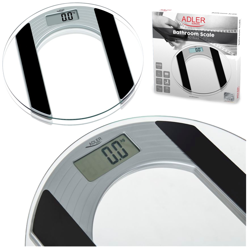 

Waga Łazienkowa Do 150 Kg Wyświetlacz LCD AD8122