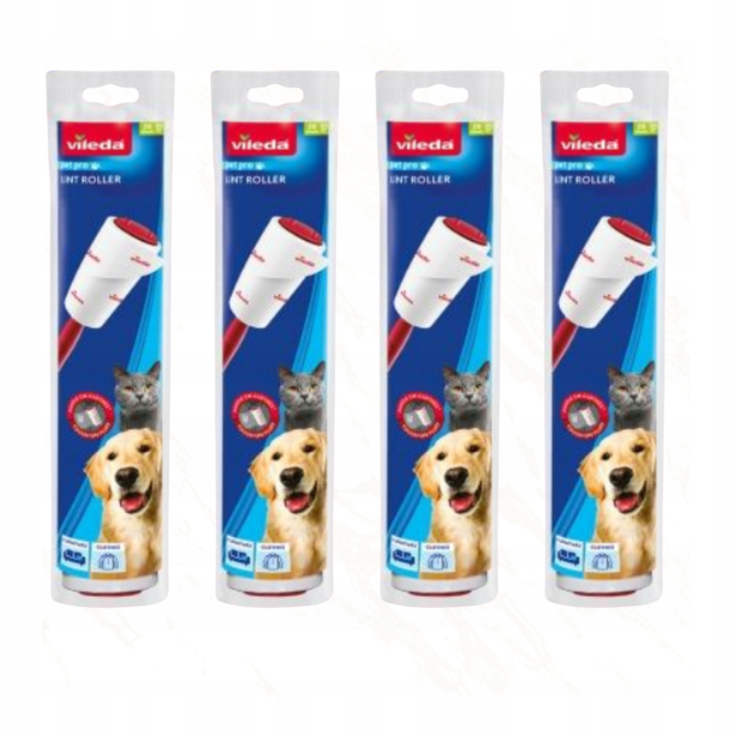 Levně Vileda Pet Pro Rolka Na Odstraňování Chlupů 4 Ks