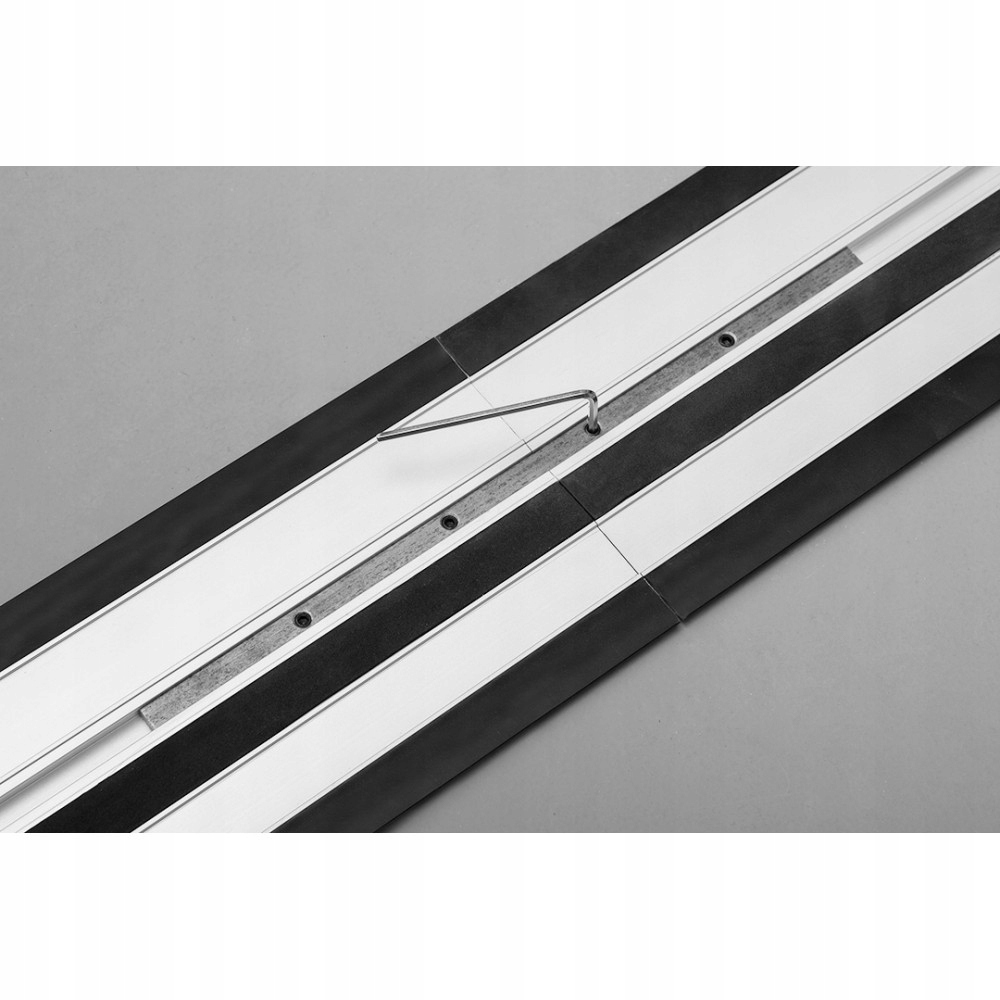 Szyny prowadzące 2 x 700 mm, łącznik, 2 zaciski Marka Graphite