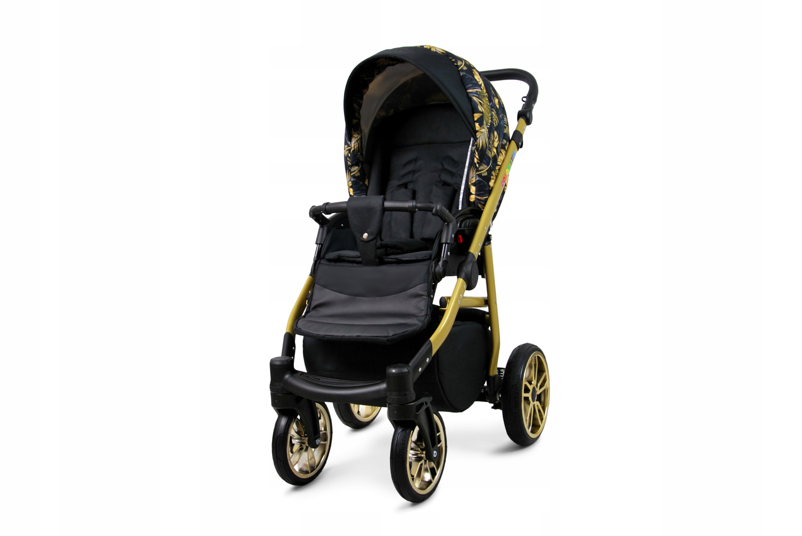 RAF-POL WÓZEK COLORLUX 4w1 ECO SKÓRA + BAZA ISOFIX Marka BabyLux