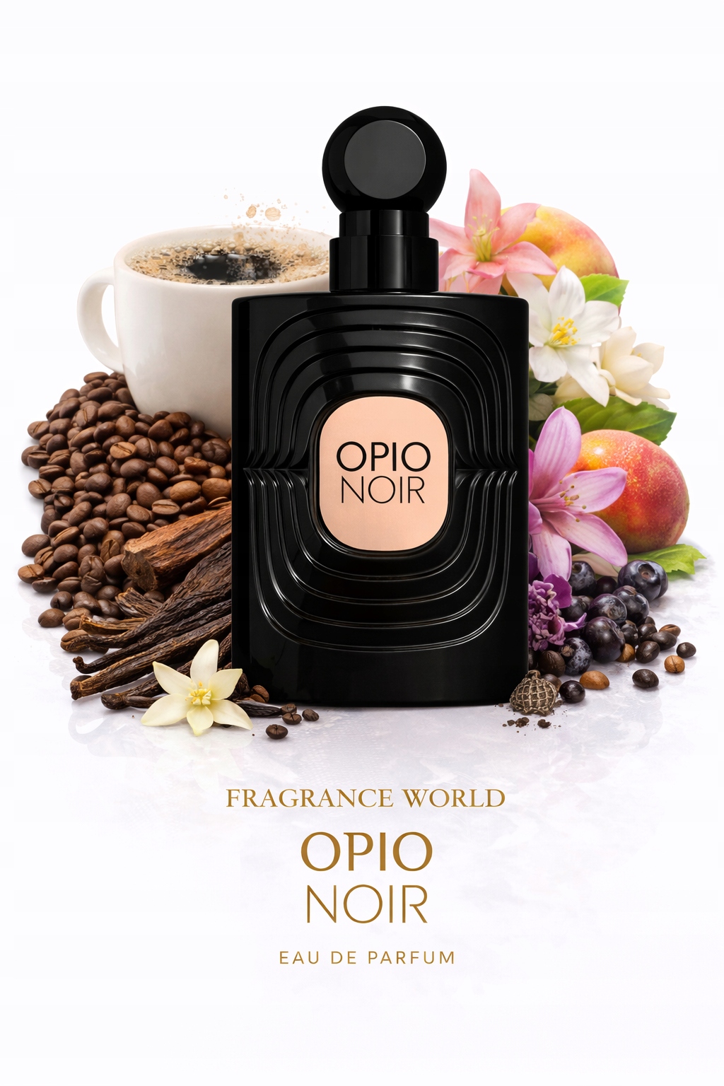 Oryginalne Perfumy Arabskie Fragrance World Opio Noir 100ml+GRATIS!