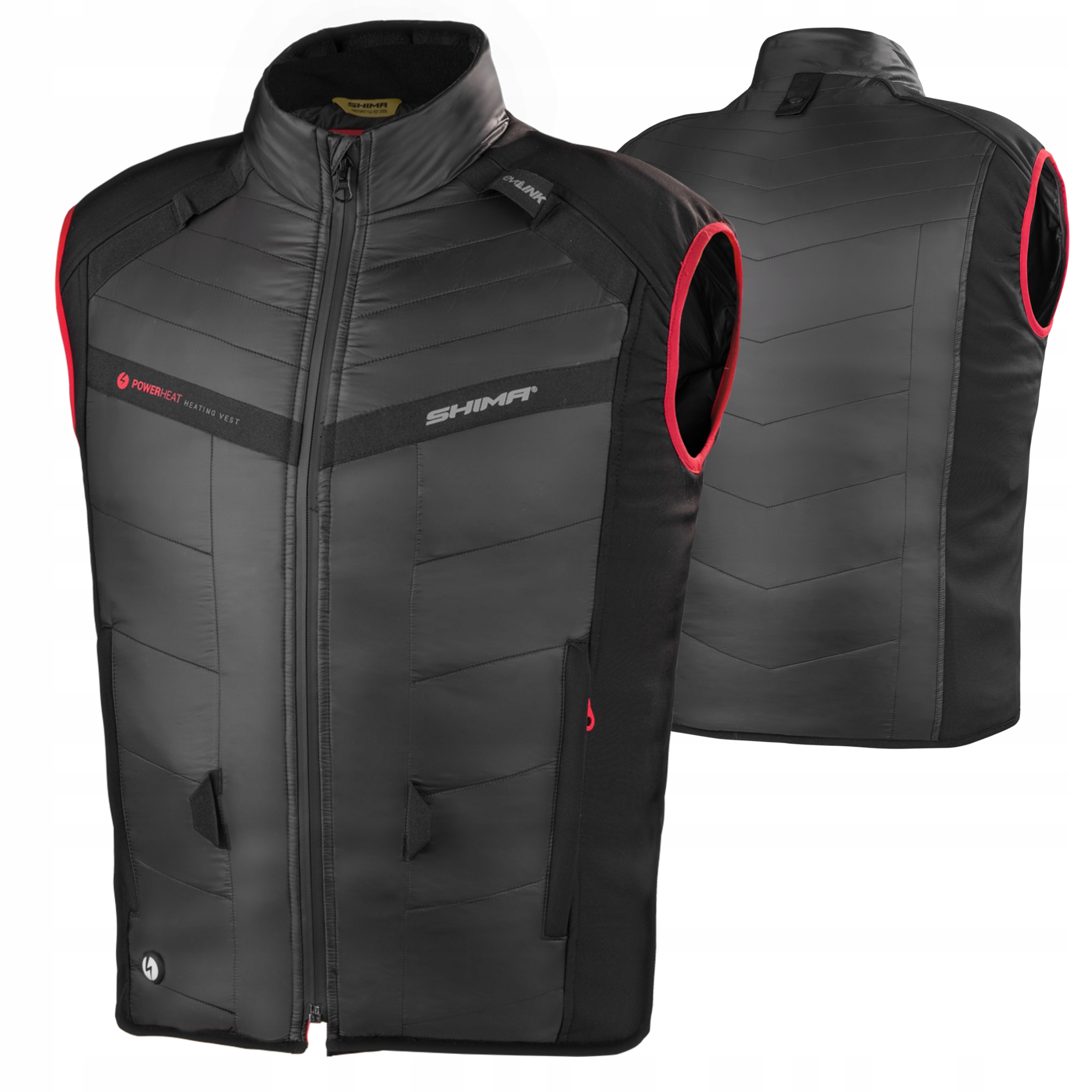 Shima Powerheat Vest termo vesta veľ. L Black