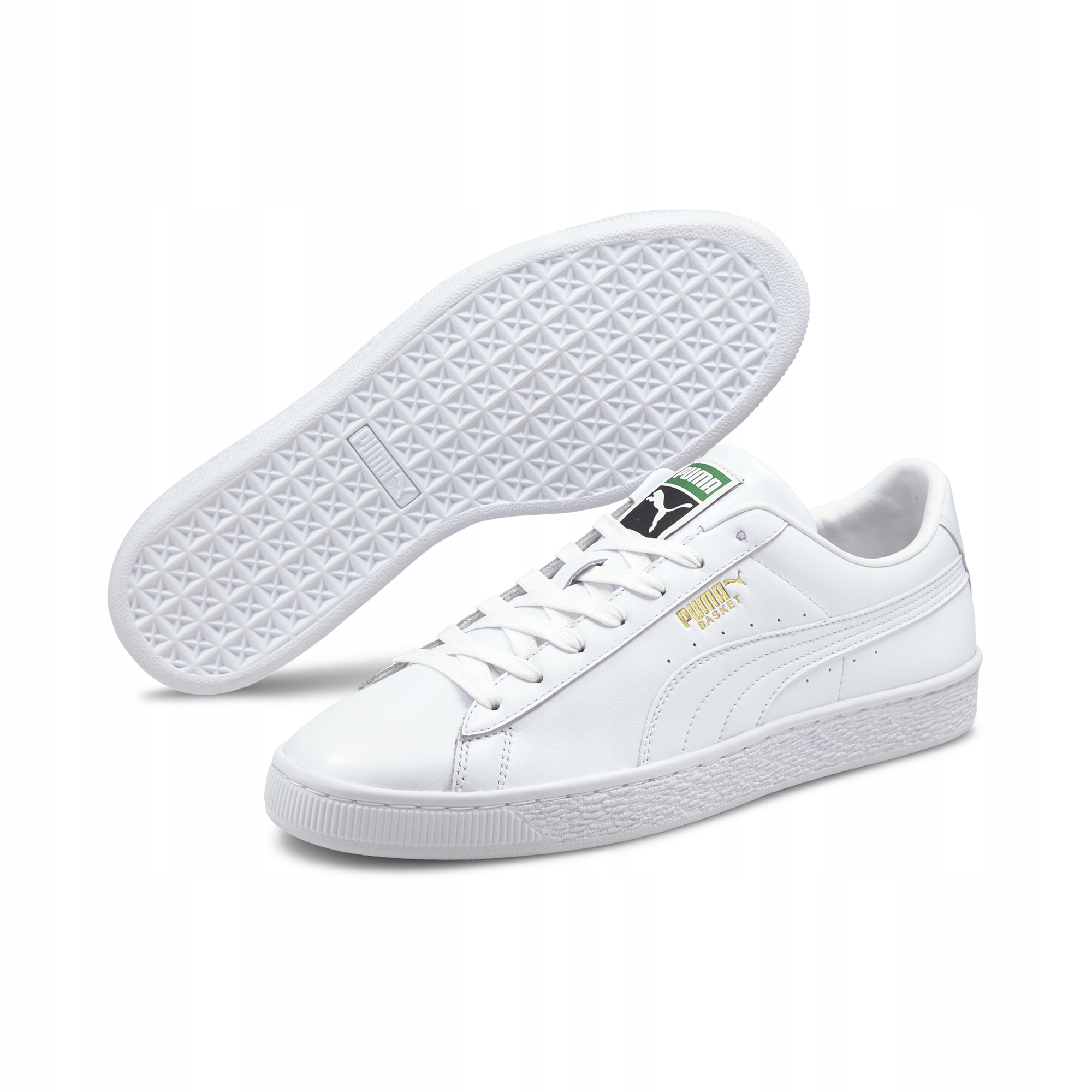 Pánské sportovní boty Puma Basket Classic XXI 37492301 bílé pohodlné 47