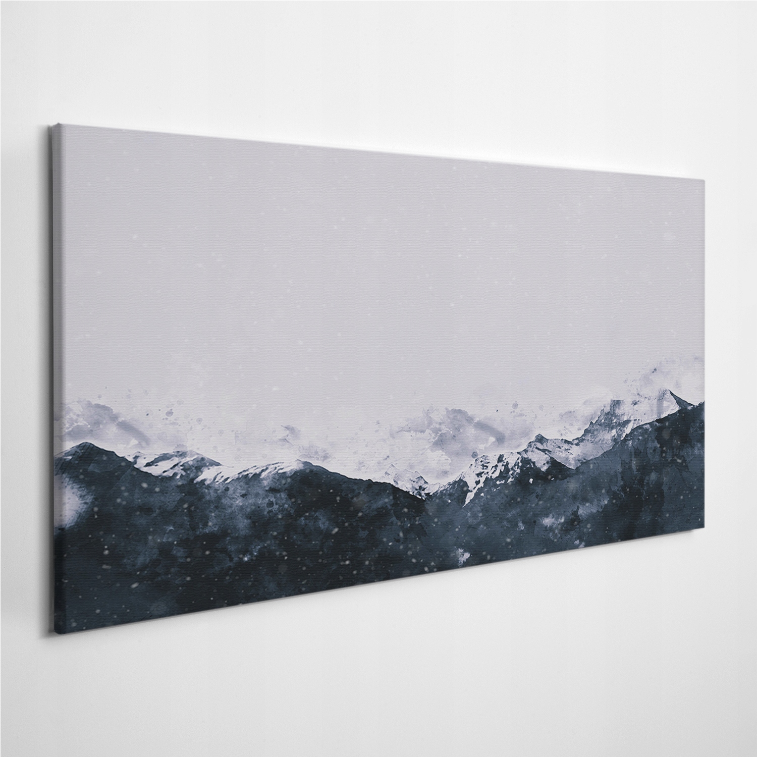 

Foto-obraz z zdjęciem Góry Zima Akwarele 120x60 cm
