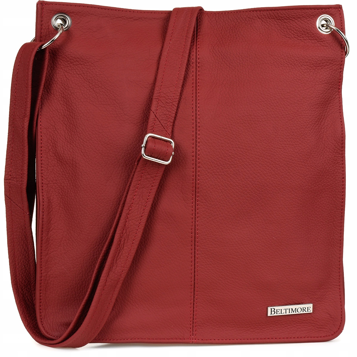 Dámská kožená kabelka velká taška A4 klasická kabelka přes rameno kůže Beltimore