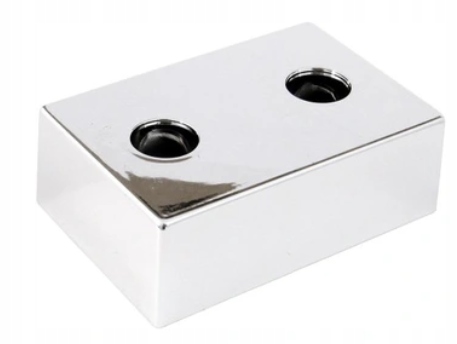 

Nóżka stopka meblowa 20x40x60 mm Chrom prostokąt