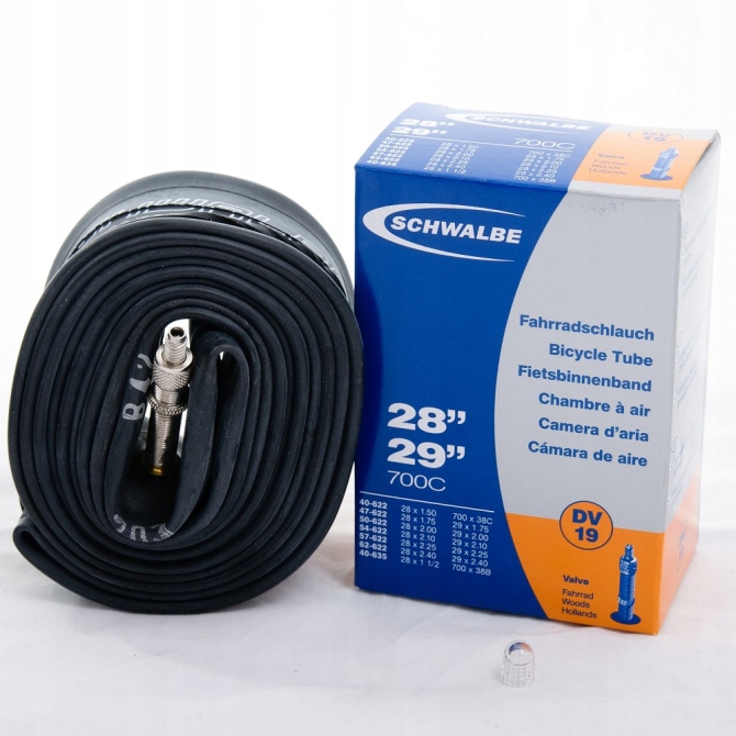 

Dętka rowerowa Schwalbe 28x1.5-2.40 DV19 Dunlop 40