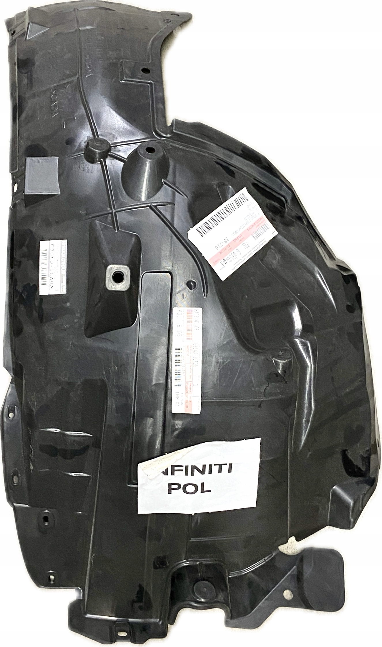 Nadkole przednie lewe Infiniti Typ samochodu Samochody osobowe Samochody dostawcze