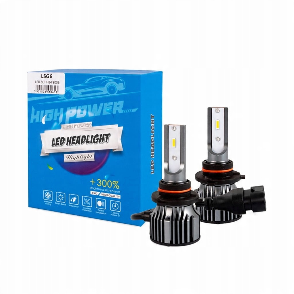 M-Tech Zestaw do konwersji LED LSG6 LED SET HB4
