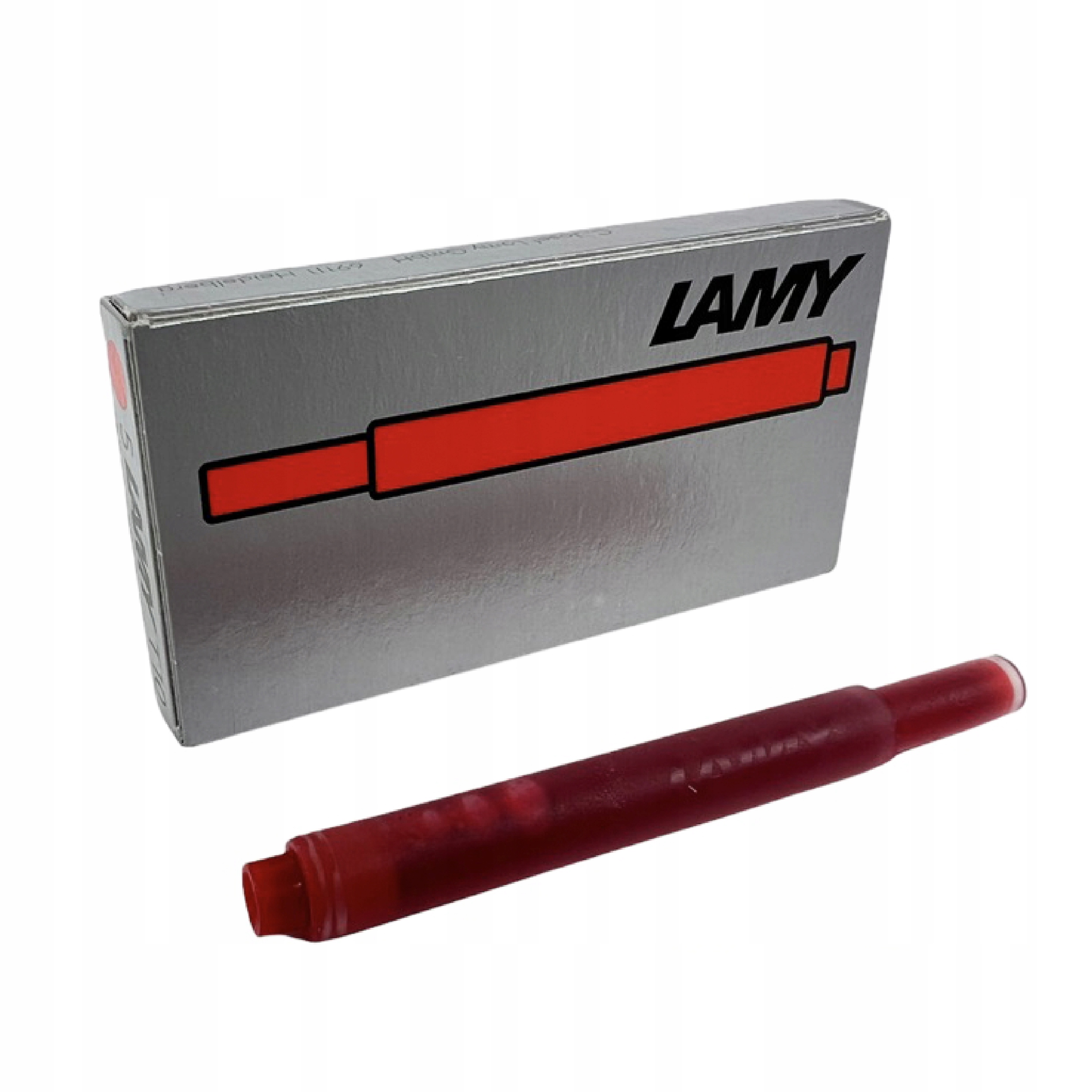 

Naboje Atramentowe Do Piór Lamy T10 Czerwone 5szt