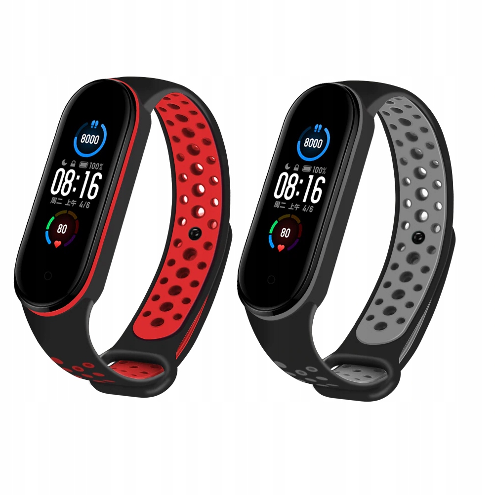 

Opaska Zamienna do Xiaomi MI Band 5 Perfo 2sztuki