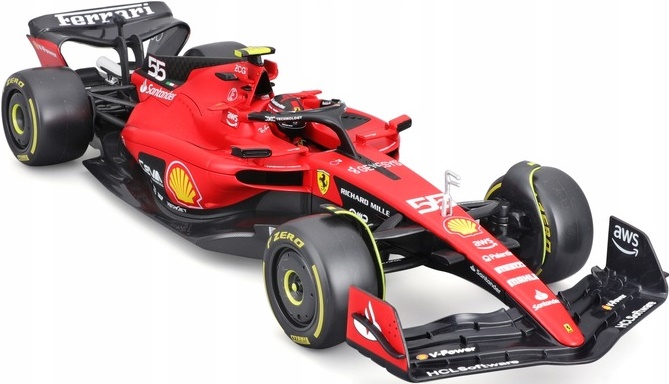 Bolid F1 Ferrari SF-23 #55 Sainz 2023 BBurago 1:18 16812