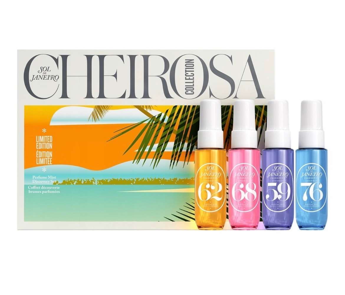 Sol De Janeiro Cheirosa Perfume Mist Set Zestaw Mgielek 4x30ml 59 62 68 76