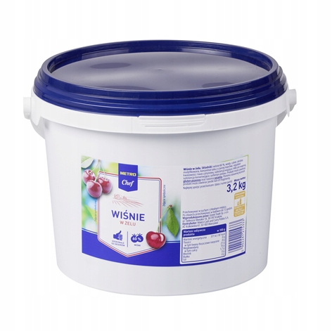 Metro Chef Višně v gelu 3,2 kg pro dezerty, koláče a gastronomii