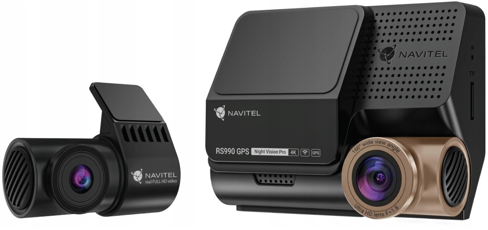 Navitel RS990 Gps záznamník do auta NightVision Pro 4K zadná kamera