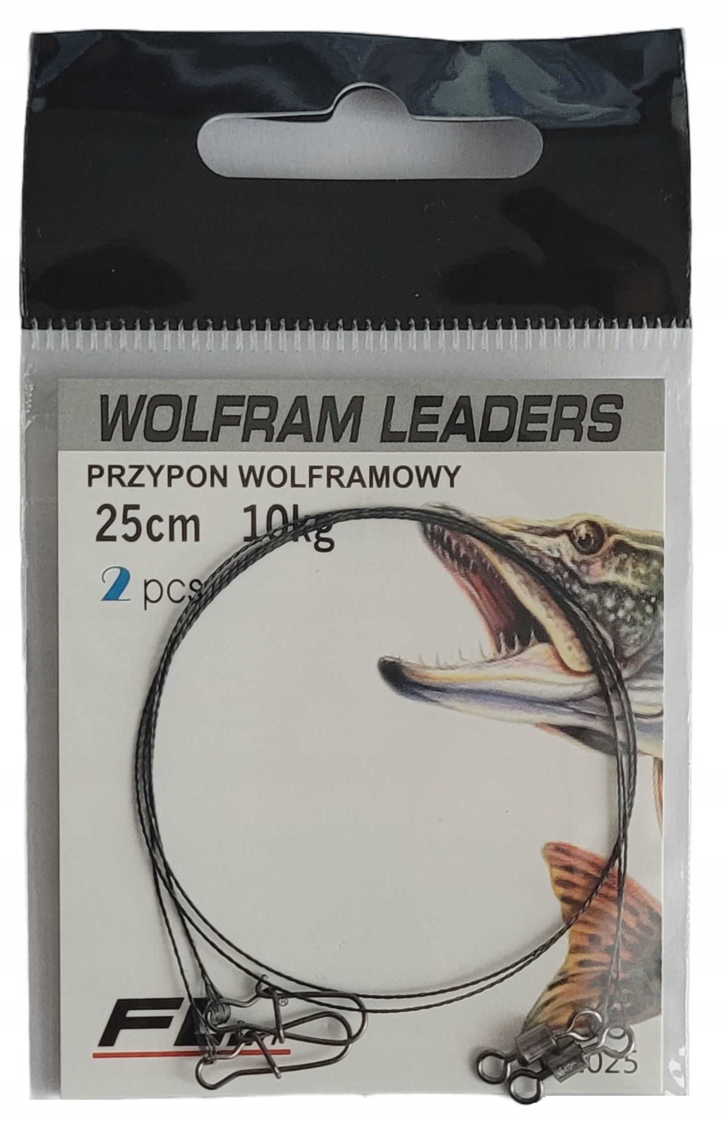 

2x Przypony Wolframowe Spinningowe 25 cm/10kg