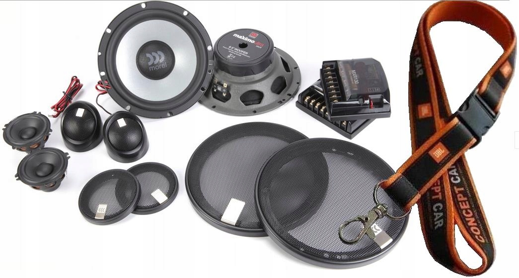 Morel Maximo Ultra 603 Mkii Midbasy Średniaki Tweetery Zwrotnice