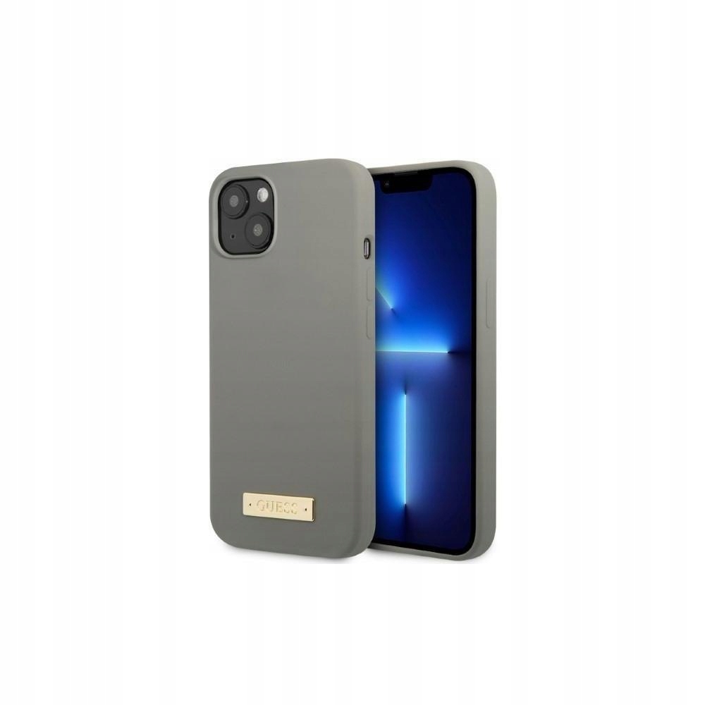 Guess Zadní Kryt pro Apple iPhone 13 šedý