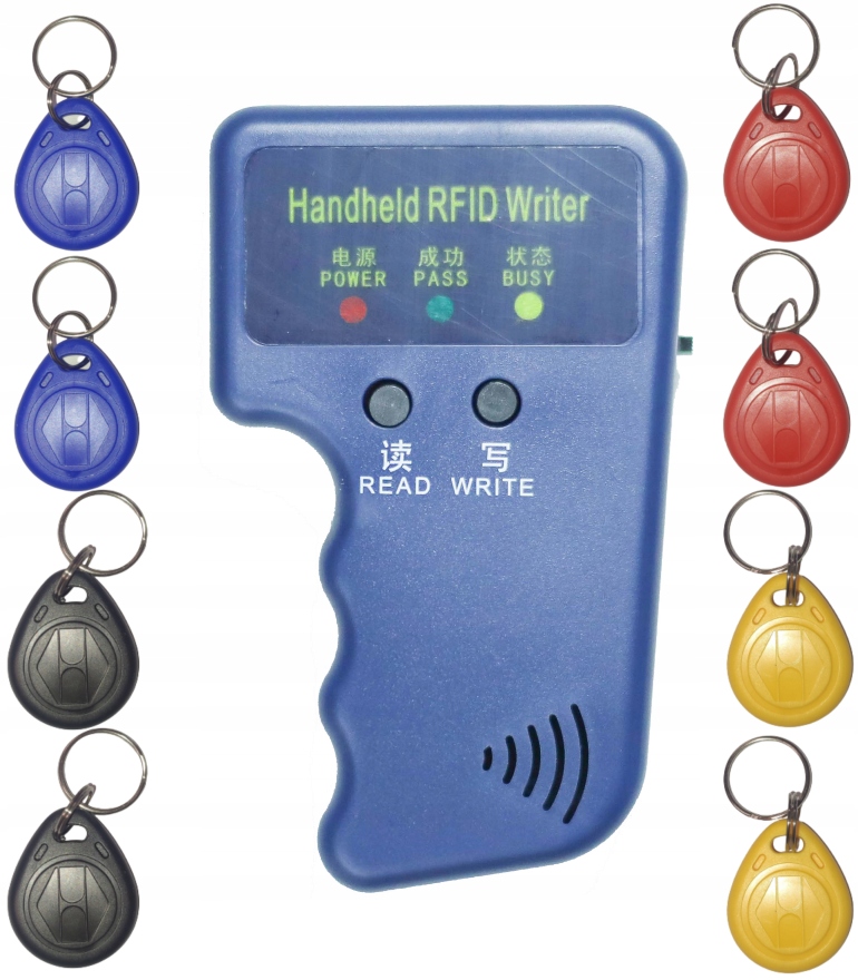 ДУБЛИКАТОР RFID 8 БРЕЛКОВ ПРОГРАММАТОРА КОПИРА