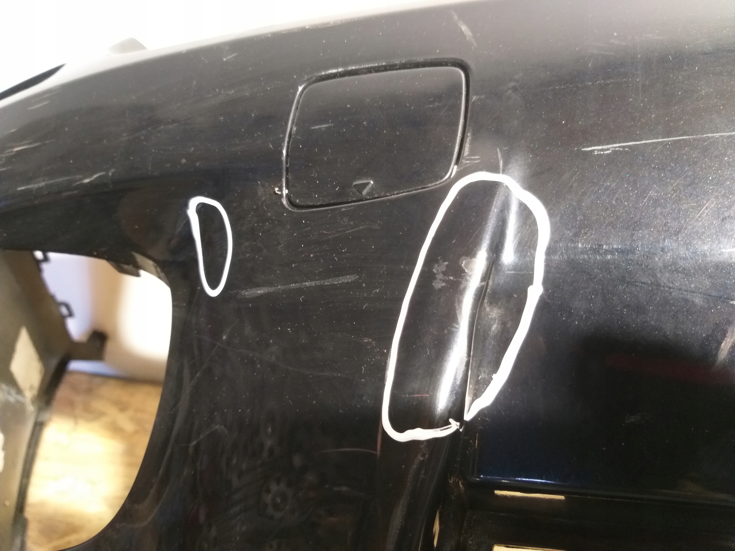bumper rear part BMW X5 E70 m-packet