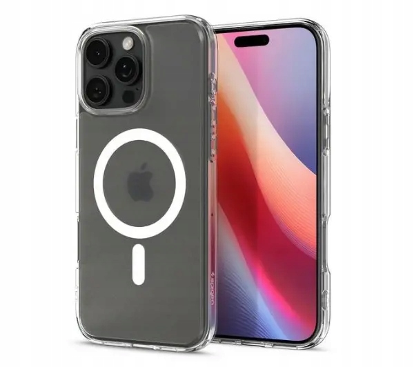 Etui plecki Spigen Ultra Hybrid MagSafe Przeźroczyste do iPhone 16 Pro