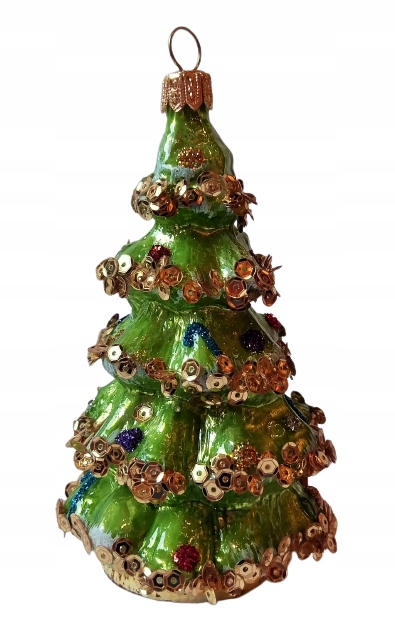 

Bombki Choinkowe Szklane Choinka 12,5cm
