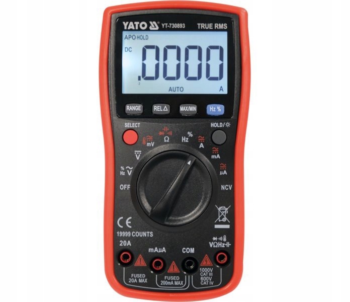 Miernik Cyfrowy True Rms LCD