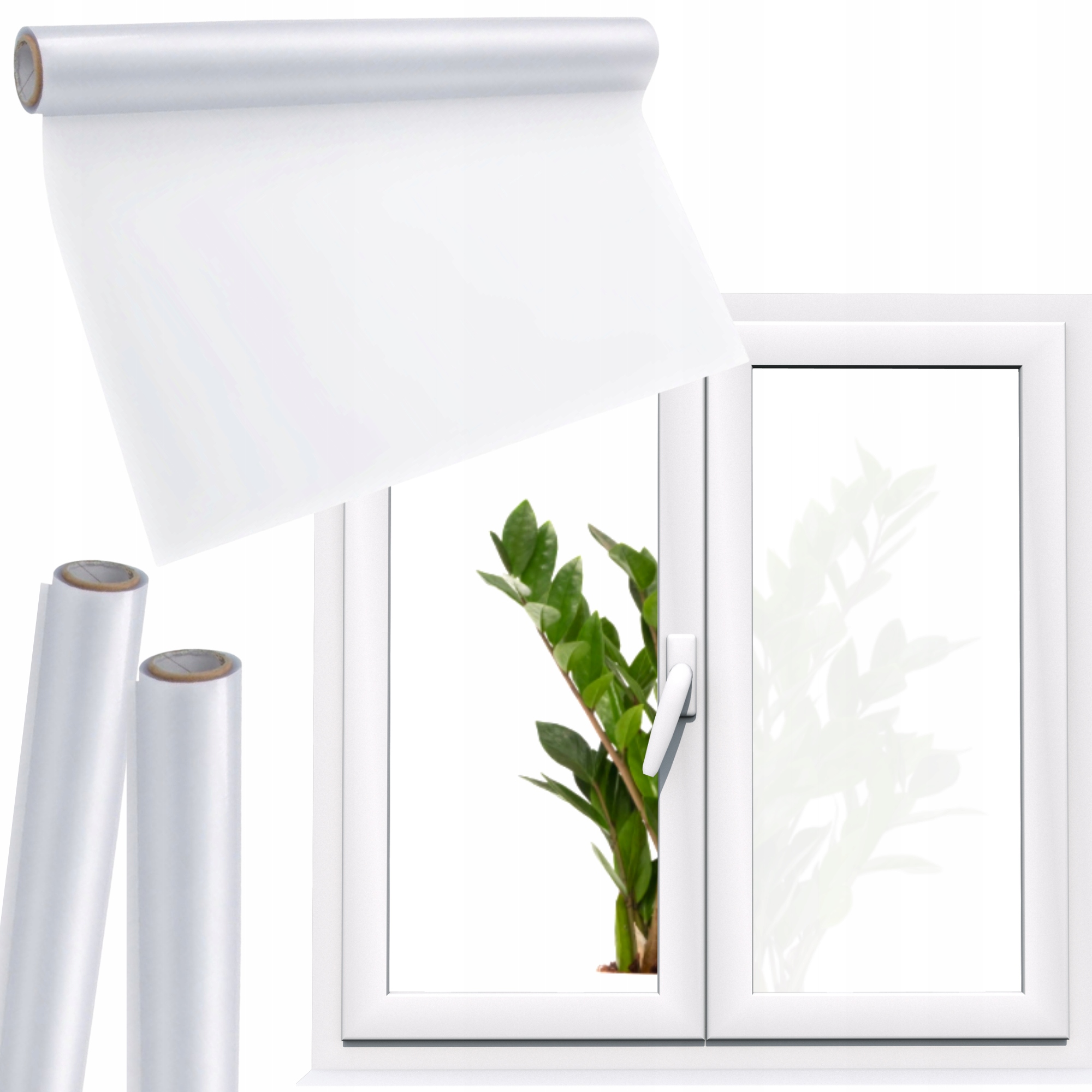 

Folia Do Szyb Matowa Mleczna Okienna Ochronna 50cm