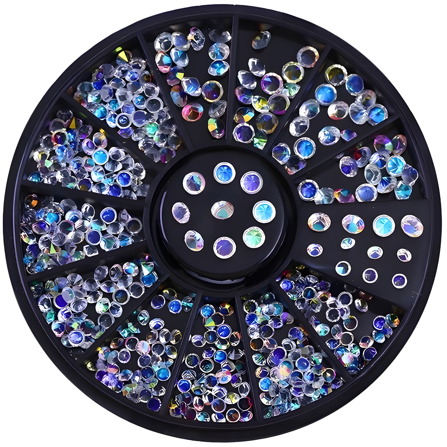 Cyrkonie Karuzela Jet Mix AB Kryształki - nr 3