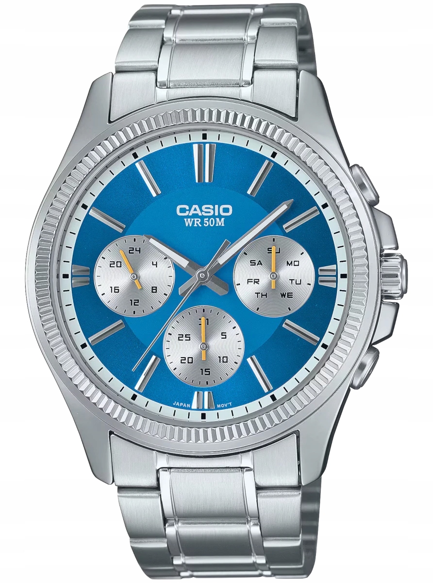 Klasické pánské hodinky multidata Casio MTP-1375PD Záruka 3+3 roky Zibi Gravírování
