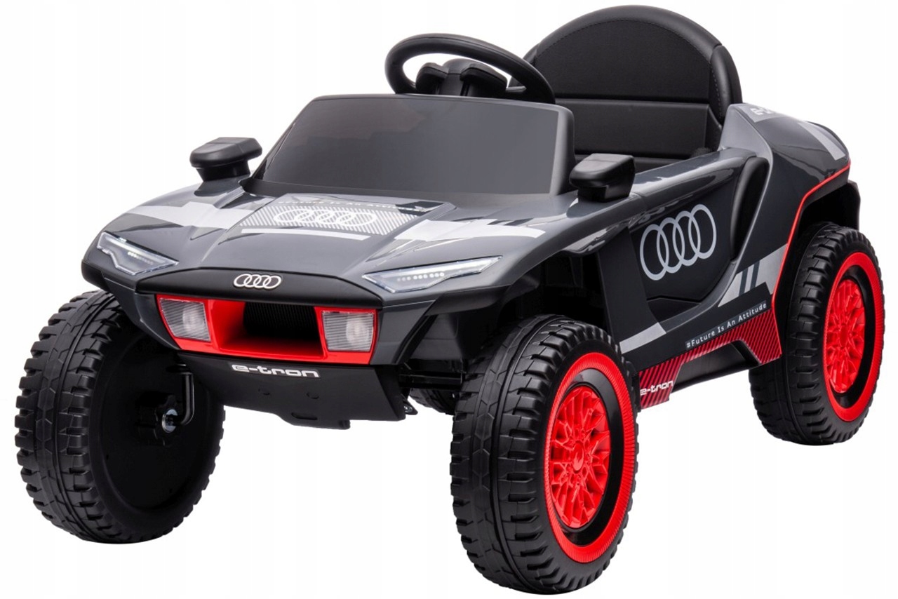 Auto Dla Dzieci na akumulator Audi Rsq E-tron pilot miękkie koła czarny