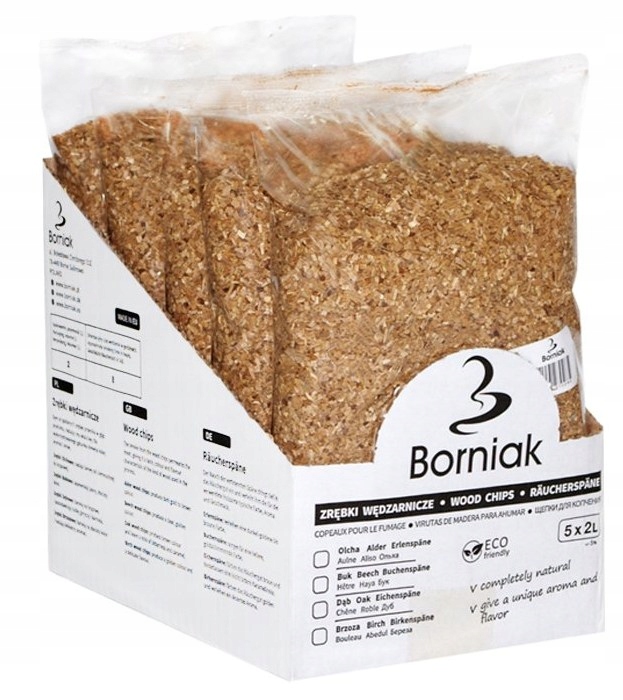 

Zrębki Wędzarnicze Borniak 10 L do wędzenia Klon