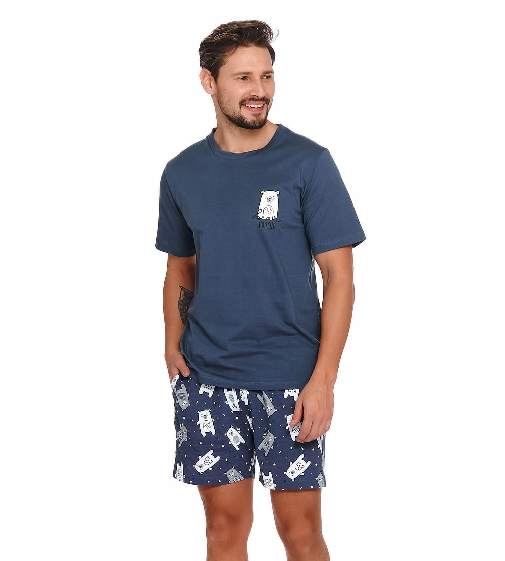 

Piżama męska Doctor Nap PMB.4222 Deep Blue L