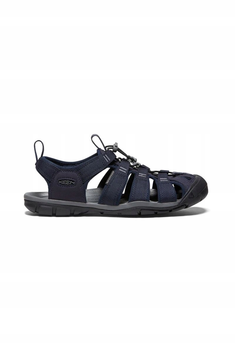 Keen Pánské sportovní sandály Clearwater černé/tmavě modré UK_8_42