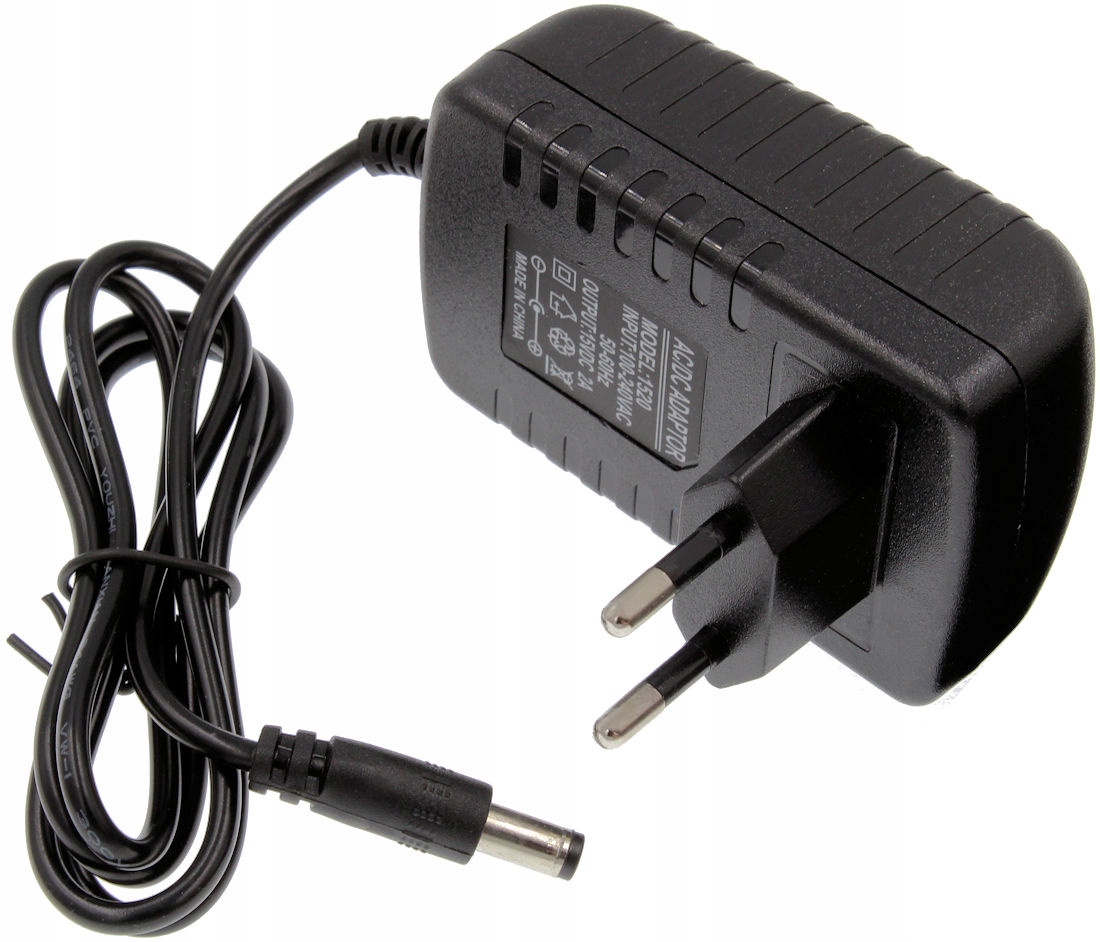 

Zasilacz 15V 2A wtyk DC 5,5 x 2,1mm Wtyczkowy