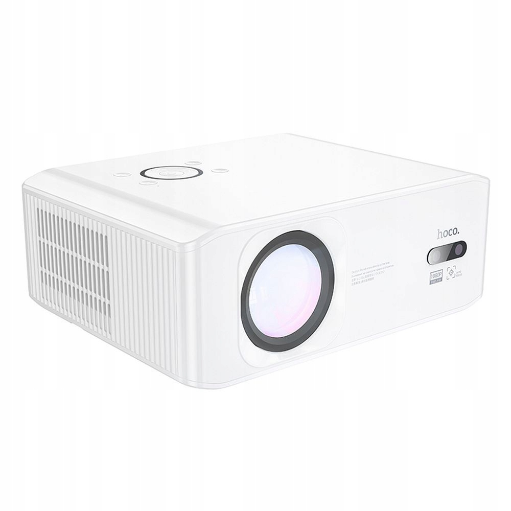 Projektor Full Hd Android WiFi Bluetooth 1080p Domáce kino biely