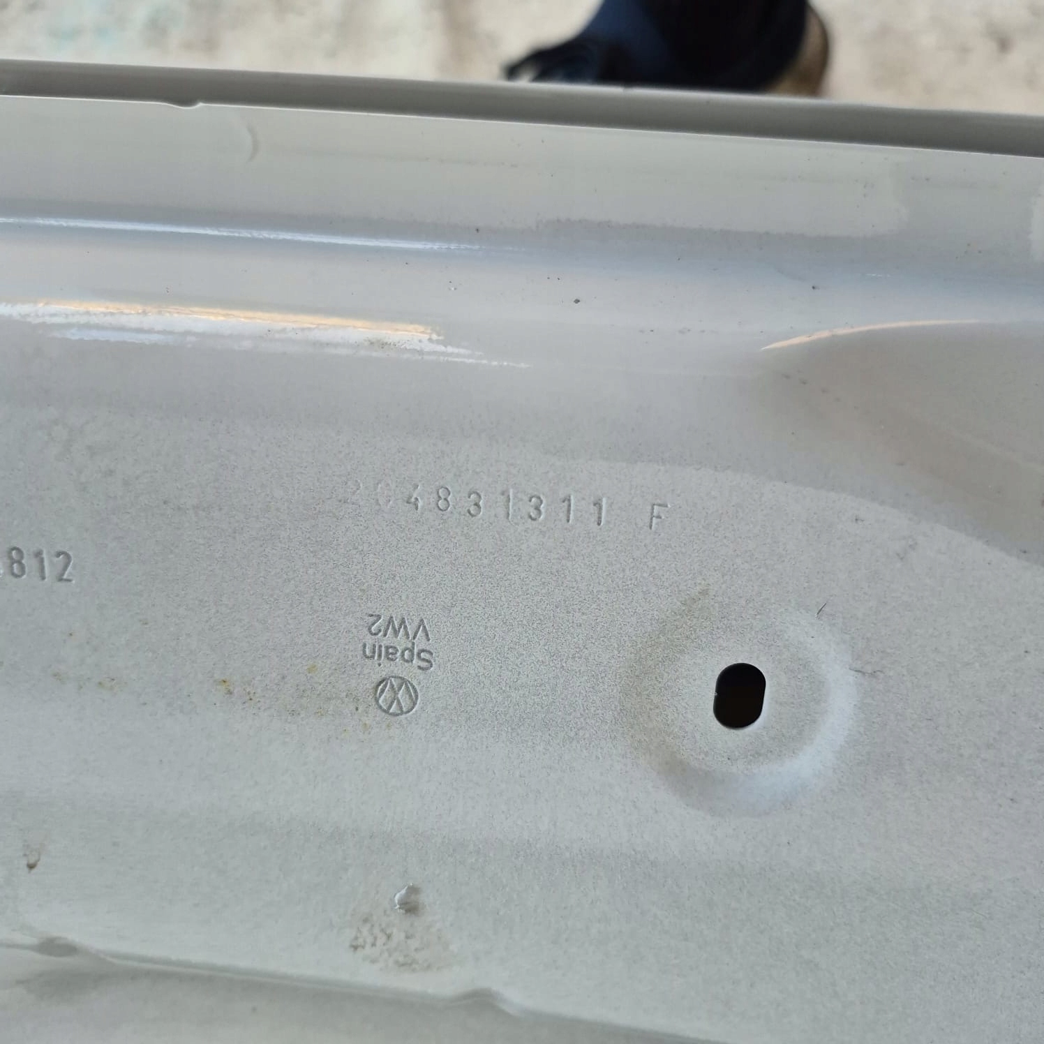 VW POLO VI 6 2G 17-> door front front left