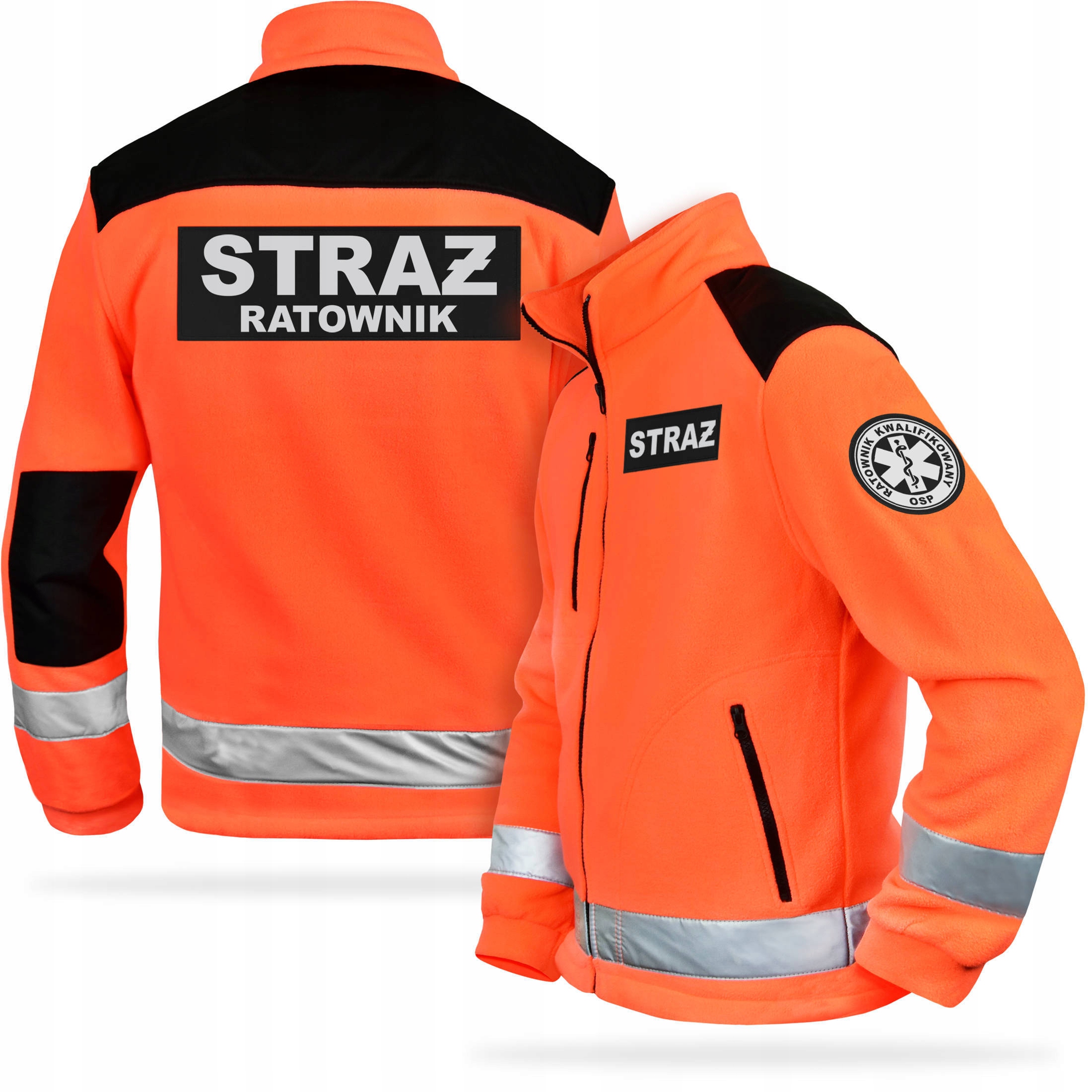 

Bluza polarowa Straż Ratownik Kwalifikowany Osp |M