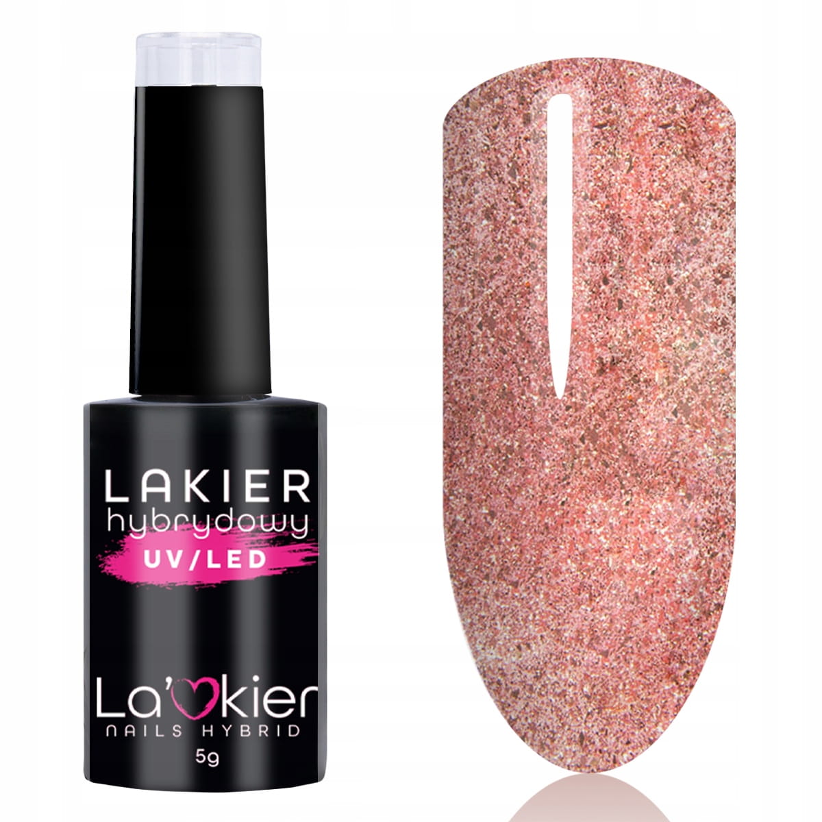 

La'kier lakier hybrydowy do paznokci Uv Led 5g