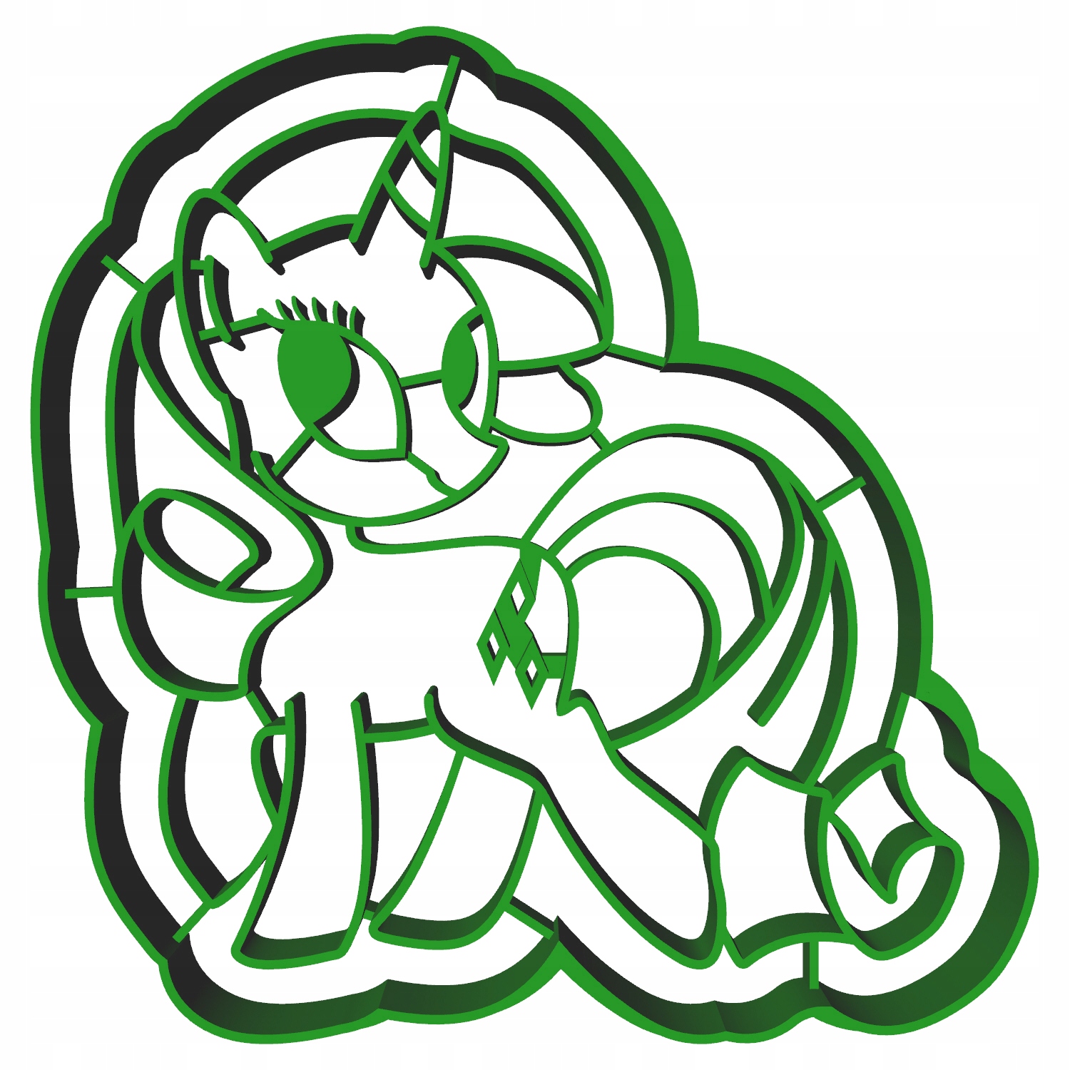 

Foremka do ciastek Kucyk My Little Pony Rarity 1